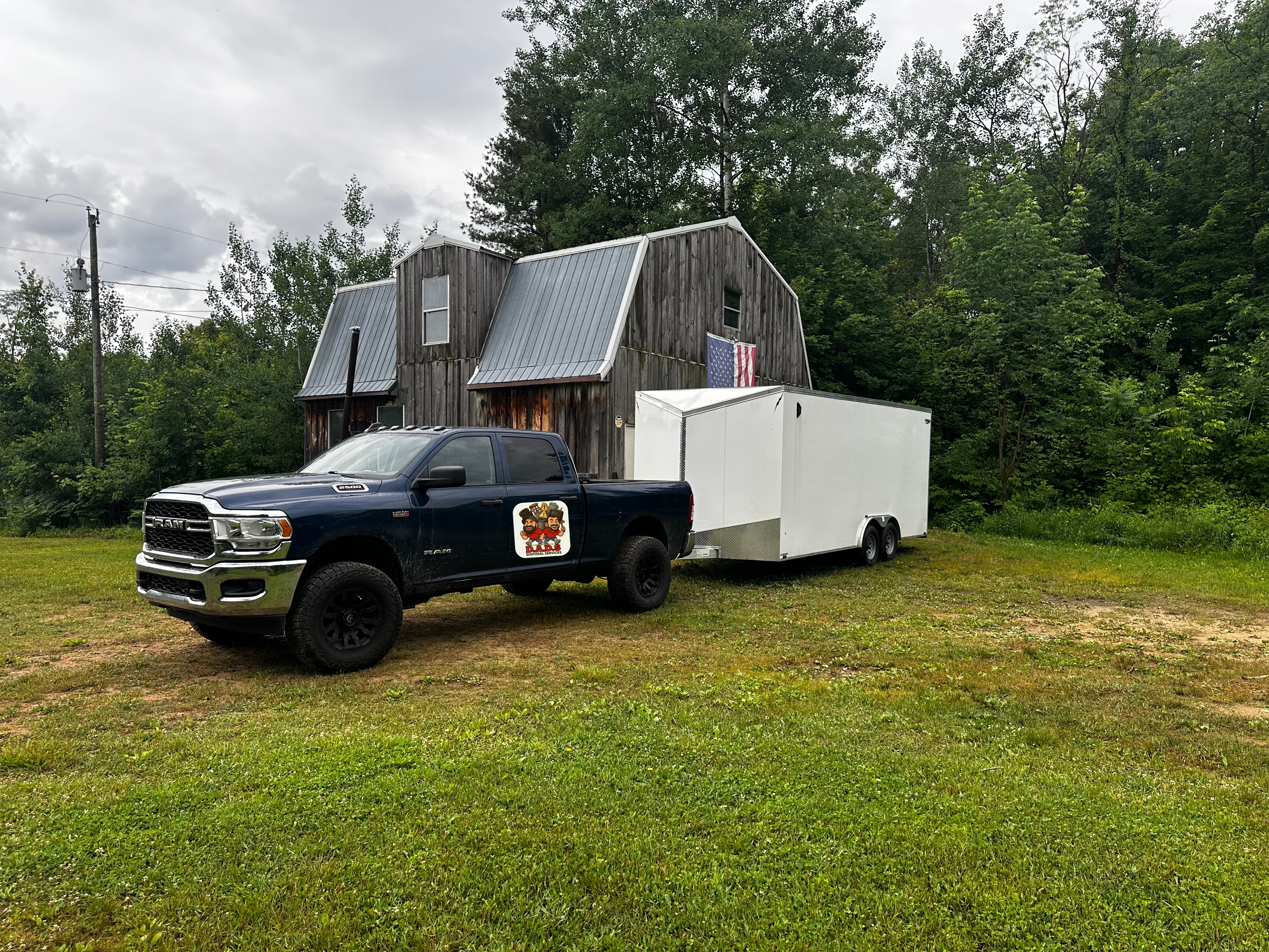 D.A.D.S. Disposal truck