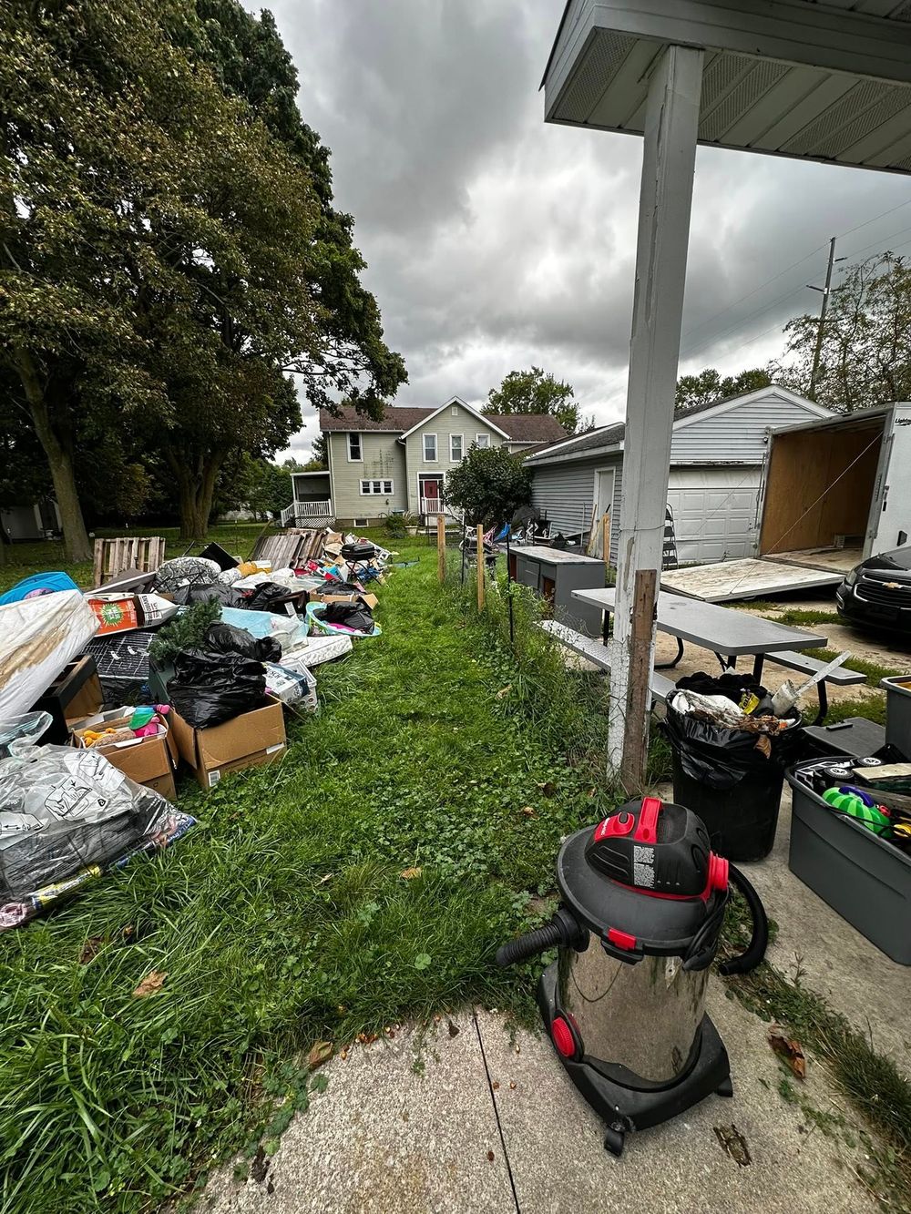 Before: estate cleanout